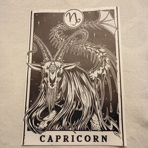 2/$10 Capricorn Zodiac Canvas Art Print